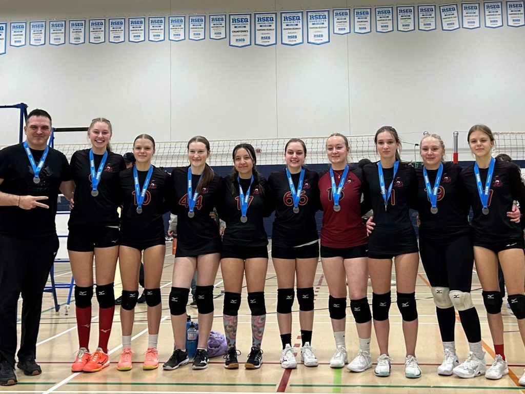 Le volleyball est en santé à la Polyvalente des Monts