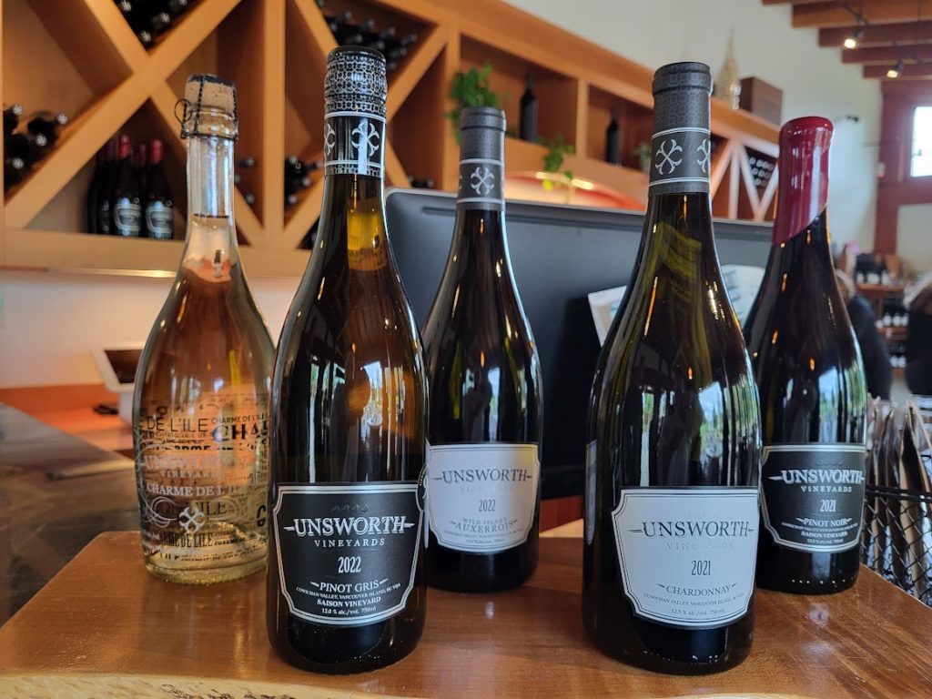 Vignobles et dégustations sur l’île de Vancouver