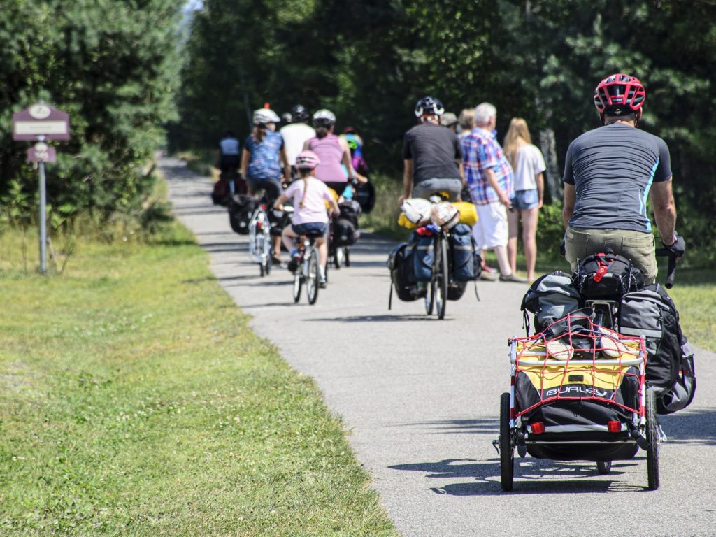 Plus d’utilisateurs en 2023 sur le Parc linéaire du P’tit Train du Nord