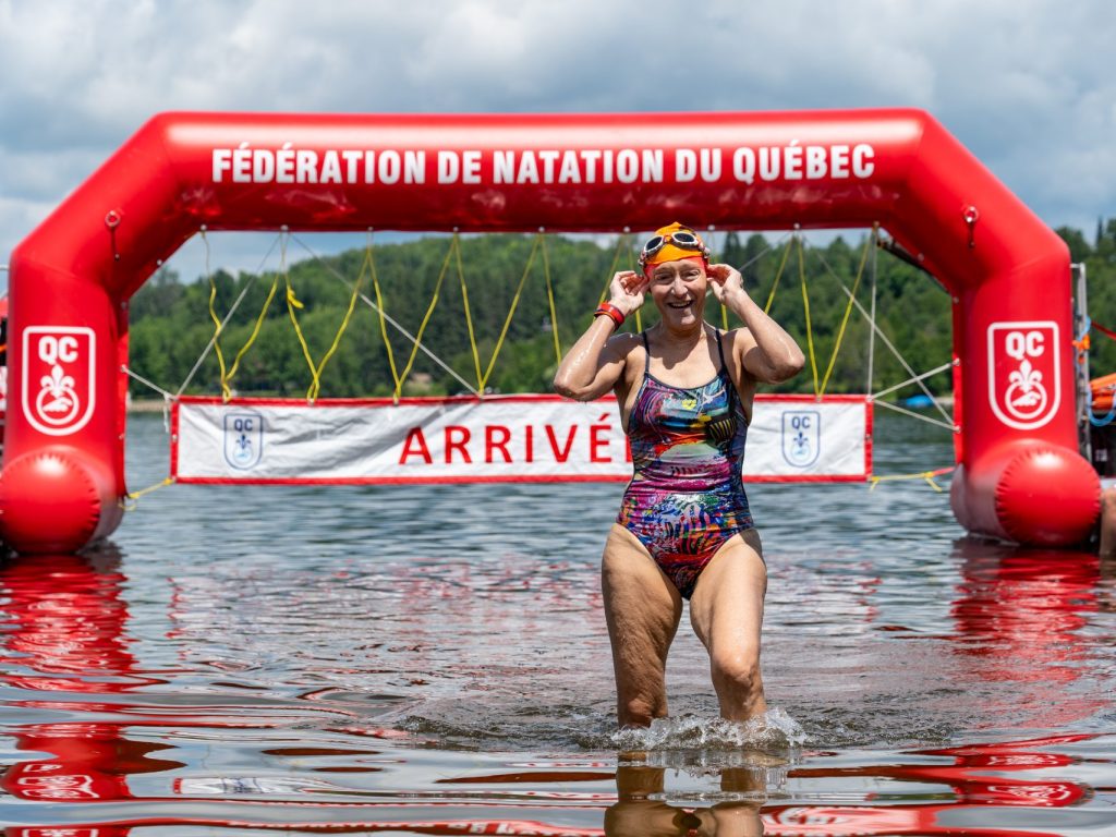 Le lac des Sables accueille les nageurs de la Coupe des Laurentides