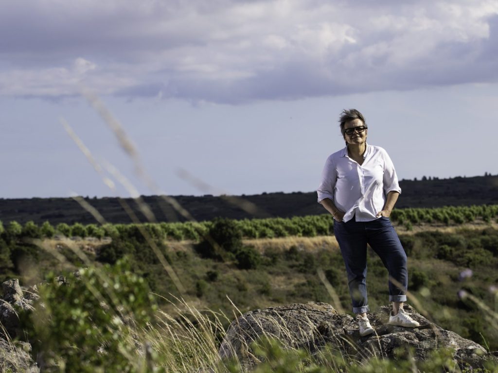 Brigitte Jeanjean, c’est la grande dame du Languedoc à qui l’on doit le Pive, le rosé le plus populaire à la SAQ.