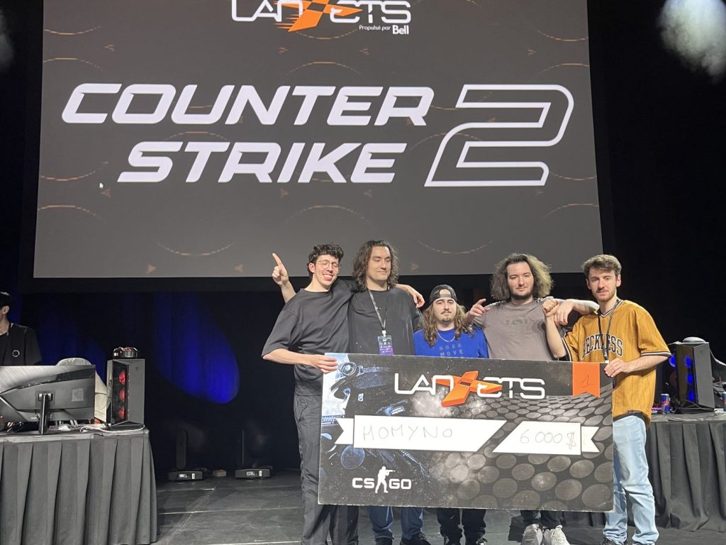 L’équipe de Esport Homyno qualifiée pour le championnat mondial