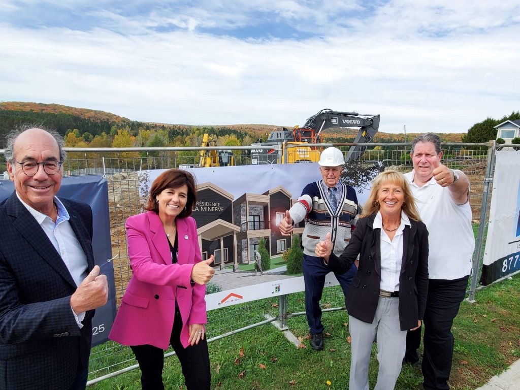 Lancement du chantier pour 24 logements sociaux à La Minerve