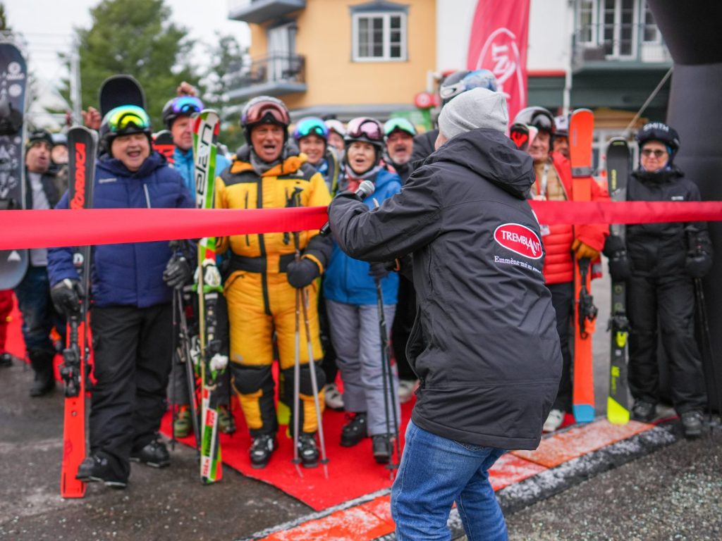 La saison de ski est lancée à Tremblant