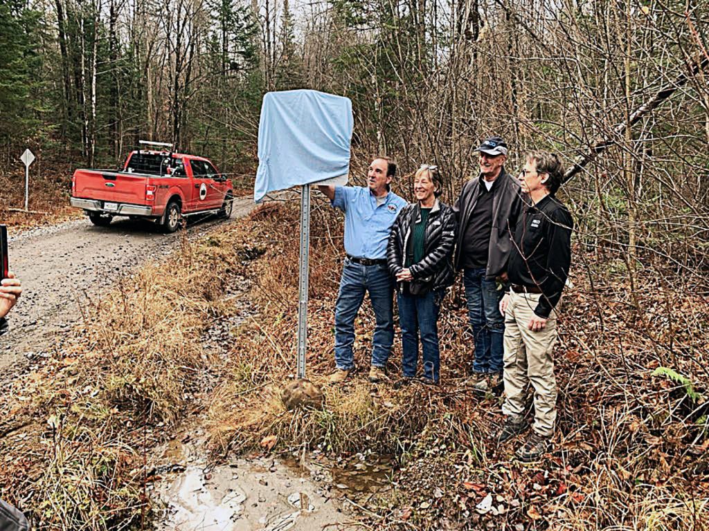 Le Club quad Iroquois inaugure le sentier François Beauchemin