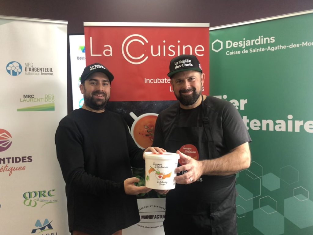 Le projet des Soupes Solidaires s’installe dans les Laurentides