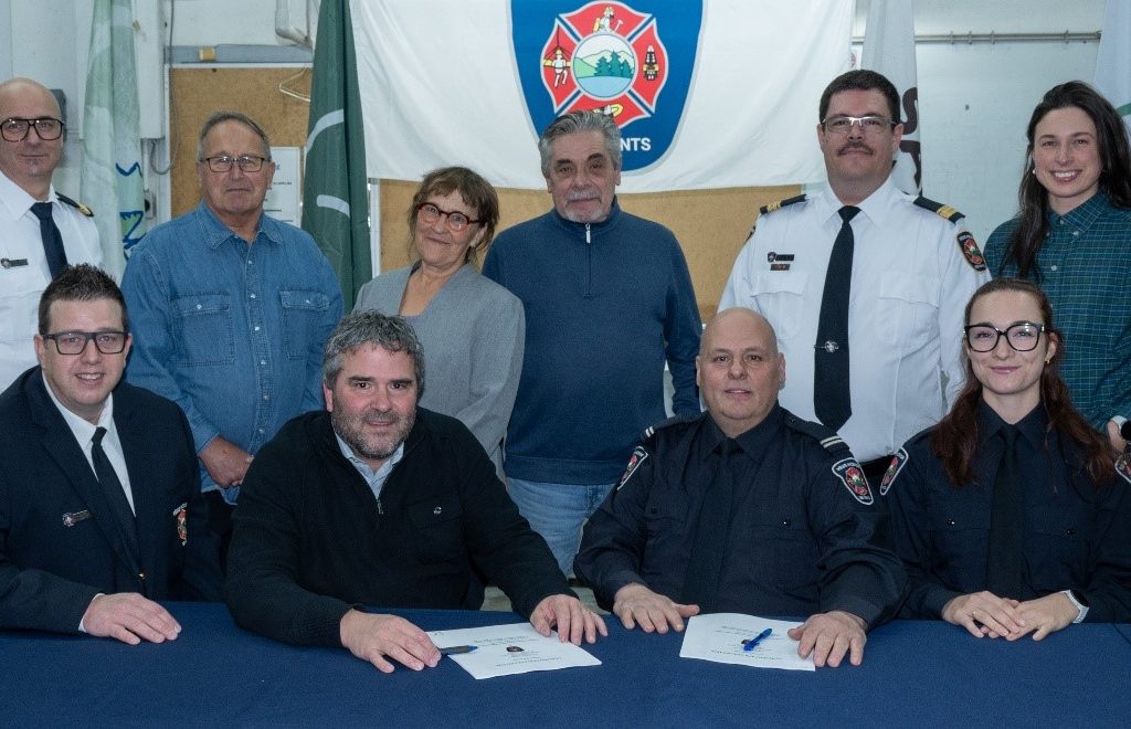 La Régie incendie des Monts et son syndicat concluent une entente