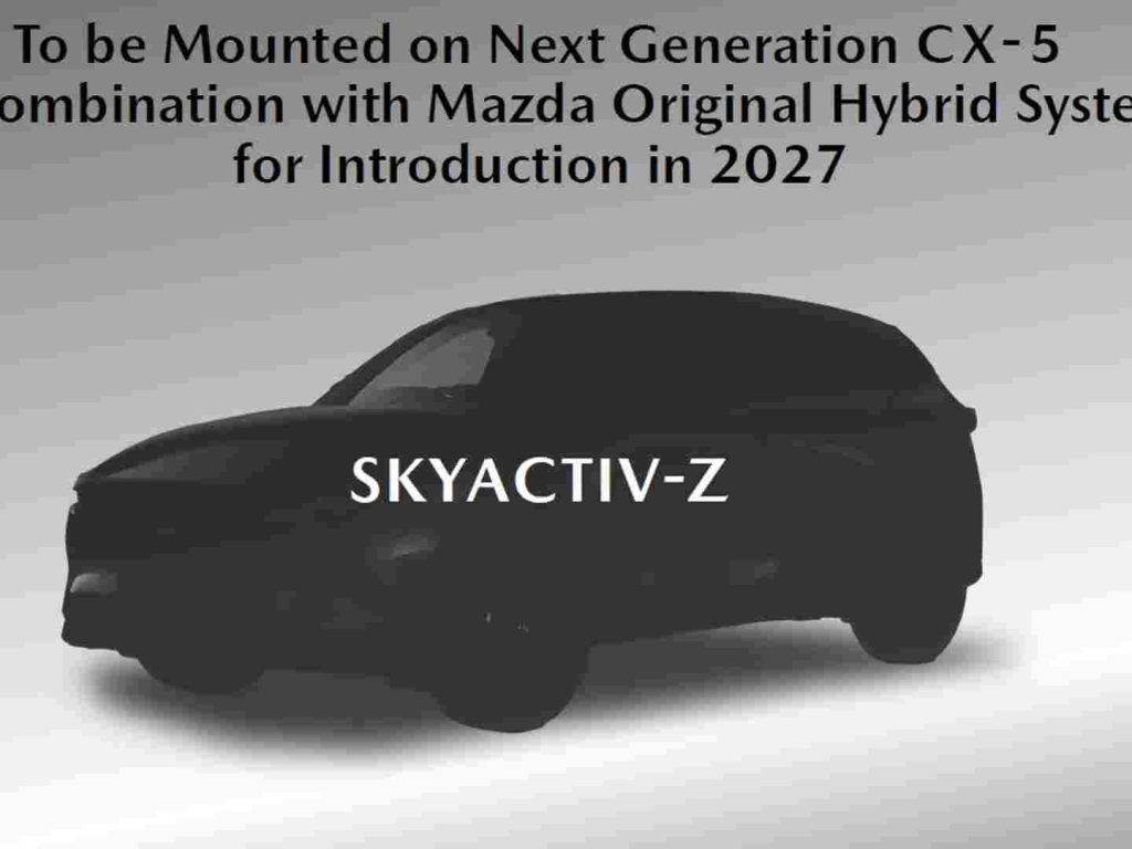 Le Mazda CX-5 2027 recevra un nouveau moteur nommé SKYACTIV-Z